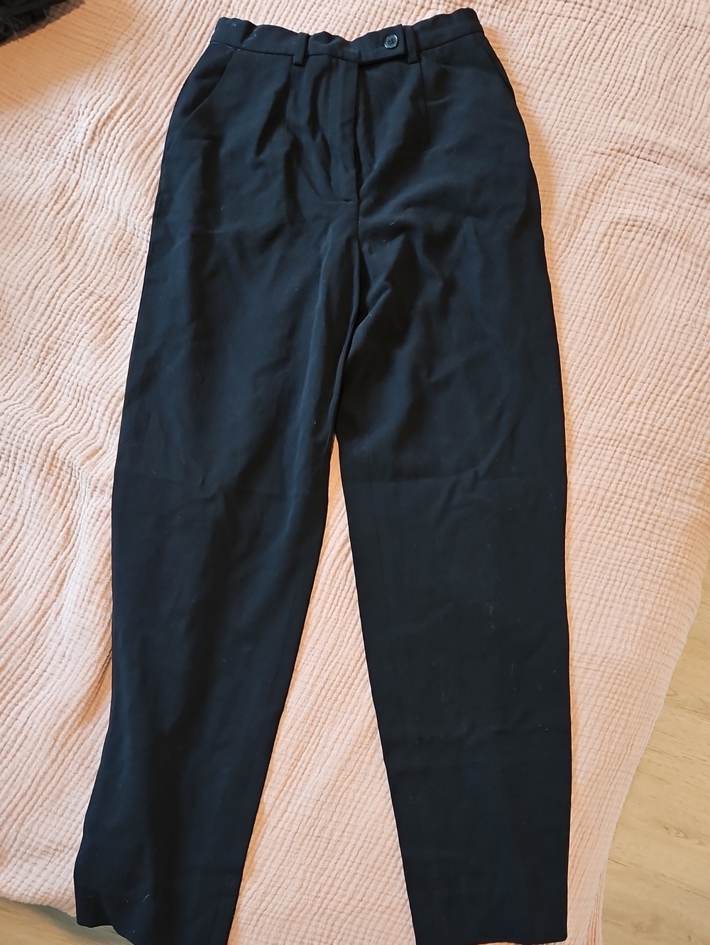 Vintage Calvin Klein Black Tailored Dress Pants